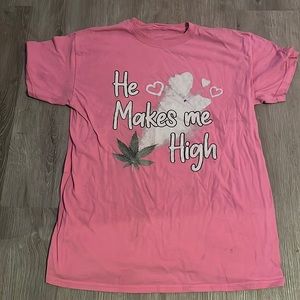 Pink 420 shirt